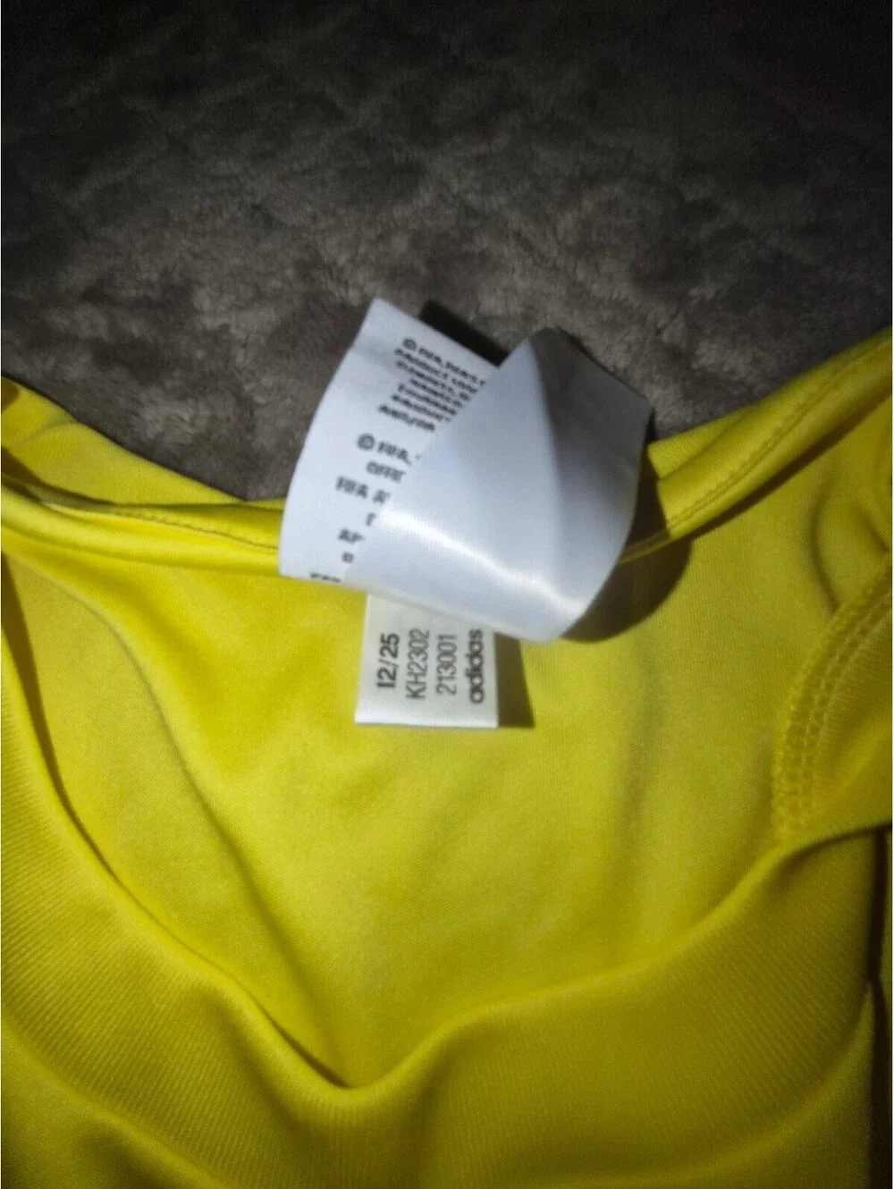 Adidas Colombia Soccer Jersey Yellow Size L Officially Licensed